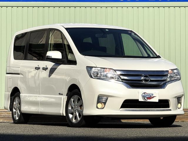 セレナ ハイウェイスター S-ハイブリッド 禁煙車/エアロ/16AW/フルセグナビ/Bluetooth/DVD/バックカメラ/インテリジェトキ―/キセノンヘッドライト/アイドリングストップ/クルコン/電動スライドドア/ETC/車検受渡(6枚目)