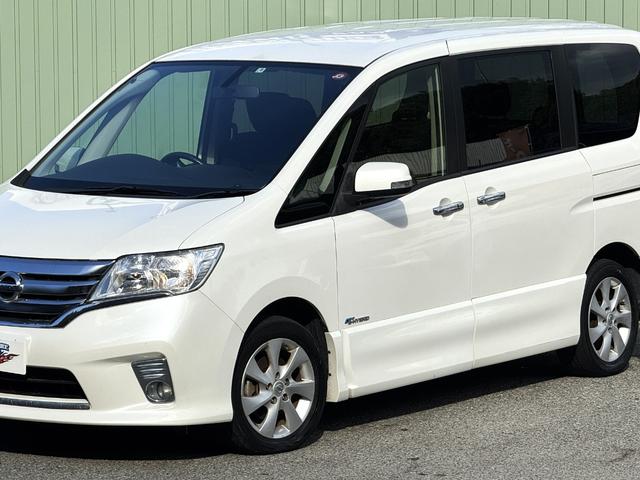 セレナ ハイウェイスター S-ハイブリッド 禁煙車/エアロ/16AW/フルセグナビ/Bluetooth/DVD/バックカメラ/インテリジェトキ―/キセノンヘッドライト/アイドリングストップ/クルコン/電動スライドドア/ETC/車検受渡(12枚目)