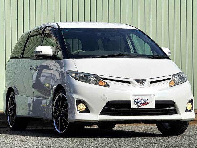 エスティマ 2.4アエラス Gエディション /特別仕様車/7人乗/キャプテンシ-ト/Kranze20AW/両側電動スライド/クルコン/後席モニター/フルセグ/Bluetooth/CD/DVD/Bカメラ/ウッドコンビステアリング/HIDライト/(12枚目)