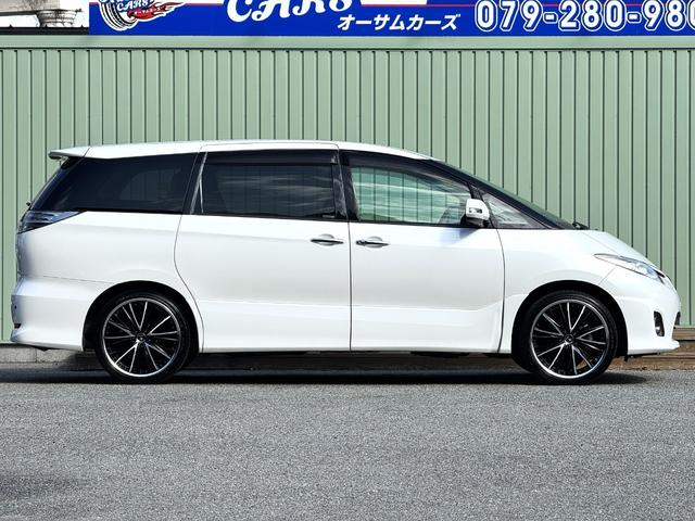 エスティマ 2.4アエラス Gエディション /特別仕様車/7人乗/キャプテンシ-ト/Kranze20AW/両側電動スライド/クルコン/後席モニター/フルセグ/Bluetooth/CD/DVD/Bカメラ/ウッドコンビステアリング/HIDライト/(13枚目)