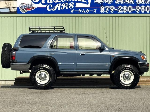 ハイラックスサーフ SSR-X /WEED2.5インチup/DEANホイール/ルーフキャリア/サイドステップ/サイド出しマフラー/赤革調シートカバー/NARDIステアリング/フルセグナビ/Bluetooth/DVD/Bカメラ/ETC(12枚目)