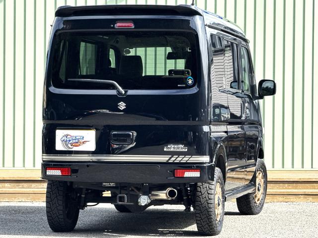 エブリイワゴン ＰＺターボ　／４ＷＤ／ショートバンパー／リフトアップ／ＸＴＲＥＭ－Ｊ１４ＡＷ／ブロックタイヤ／社外マフラー／ＬＥＤテールランプ／電動スライド／ストラーダナビ／フルセグ／Ｂｌｕｅｔｏｏｔｈ／ＤＶＤ／ドラレコ／ＥＴＣ（2枚目）