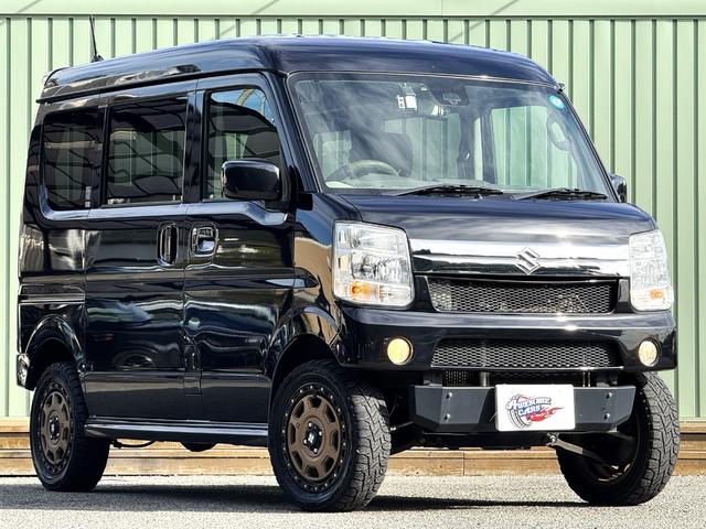 エブリイワゴン ＰＺターボ　／４ＷＤ／ショートバンパー／リフトアップ／ＸＴＲＥＭ－Ｊ１４ＡＷ／ブロックタイヤ／社外マフラー／ＬＥＤテールランプ／電動スライド／ストラーダナビ／フルセグ／Ｂｌｕｅｔｏｏｔｈ／ＤＶＤ／ドラレコ／ＥＴＣ（5枚目）