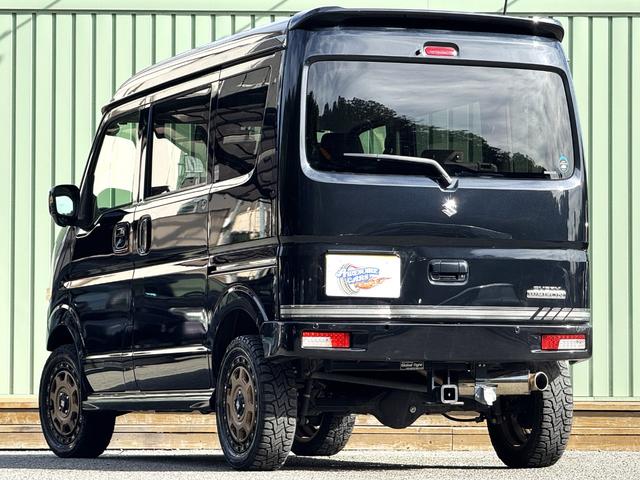 エブリイワゴン ＰＺターボ　／４ＷＤ／ショートバンパー／リフトアップ／ＸＴＲＥＭ－Ｊ１４ＡＷ／ブロックタイヤ／社外マフラー／ＬＥＤテールランプ／電動スライド／ストラーダナビ／フルセグ／Ｂｌｕｅｔｏｏｔｈ／ＤＶＤ／ドラレコ／ＥＴＣ（6枚目）