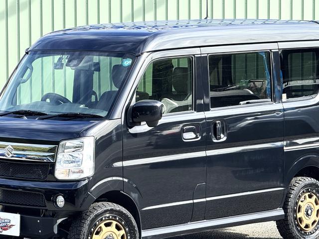 エブリイワゴン ＰＺターボ　／４ＷＤ／ショートバンパー／リフトアップ／ＸＴＲＥＭ－Ｊ１４ＡＷ／ブロックタイヤ／社外マフラー／ＬＥＤテールランプ／電動スライド／ストラーダナビ／フルセグ／Ｂｌｕｅｔｏｏｔｈ／ＤＶＤ／ドラレコ／ＥＴＣ（9枚目）