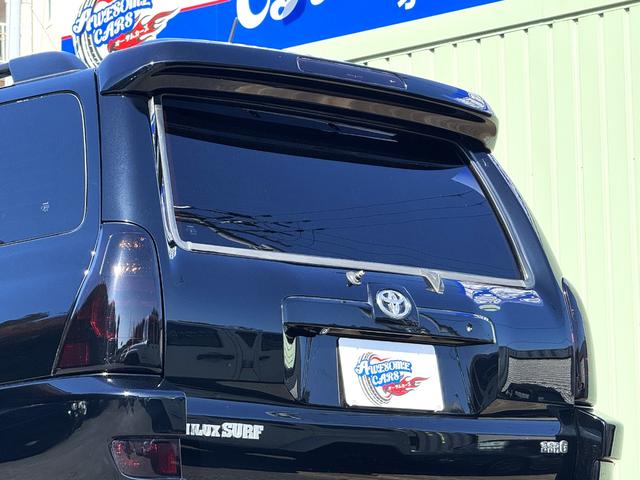 ハイラックスサーフ SSR-G /全塗装/リフトアップ/サンルーフ/MKW16AW/BF グットリッチホワイトレター/US TACOMA風グリル/社外ヘッドライト/新品シートカバー/フルセグナビ/Bluetooth/DVD(22枚目)