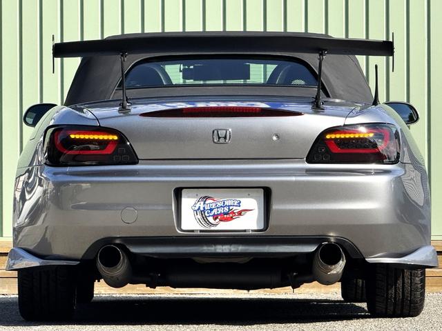 Ｓ２０００ ベースグレード　／６ＭＴ／ＨＫＳマフラー／ＯＰＢＢＳホイール／ＬＥＤヘッドライト／リアシーケンシャル／ローダウン／リアウイング／Ｄｅｆｉメーター／黒革ハーフレザー／オーディオ／エアコン動作確認／ＥＴＣ／キーレス（14枚目）