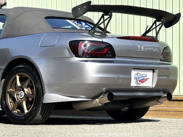 Ｓ２０００ ベースグレード　／６ＭＴ／ＨＫＳマフラー／ＯＰＢＢＳホイール／ＬＥＤヘッドライト／リアシーケンシャル／ローダウン／リアウイング／Ｄｅｆｉメーター／黒革ハーフレザー／オーディオ／エアコン動作確認／ＥＴＣ／キーレス（30枚目）
