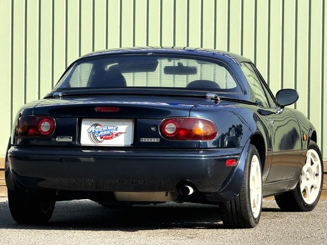 ユーノスロードスター B2リミテッド /5MT/1000台限定車/トワイライトブルーマイカ/ハードトップ/タイベル交換/幌付き/P1Racing 15AW/エアコン動作確認/リトラ動作確認/PW動作確認/オーディオ/社外スピーカー/ETC(2枚目)