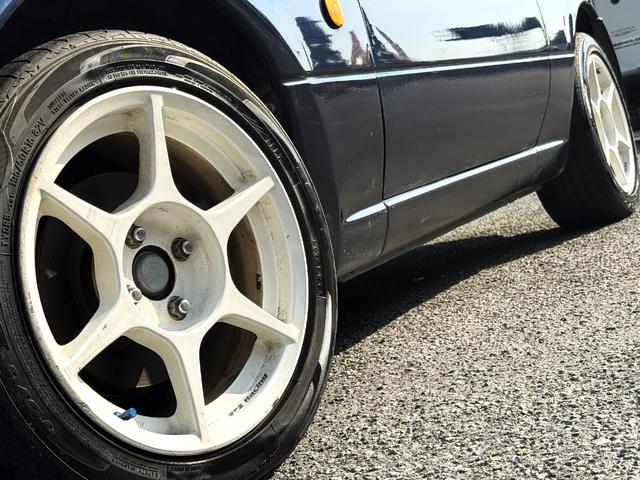 ユーノスロードスター B2リミテッド /5MT/1000台限定車/トワイライトブルーマイカ/ハードトップ/タイベル交換/幌付き/P1Racing 15AW/エアコン動作確認/リトラ動作確認/PW動作確認/オーディオ/社外スピーカー/ETC(5枚目)