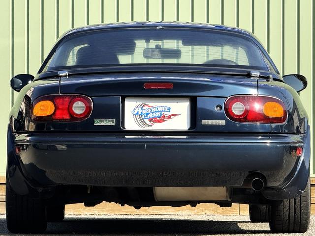 ユーノスロードスター B2リミテッド /5MT/1000台限定車/トワイライトブルーマイカ/ハードトップ/タイベル交換/幌付き/P1Racing 15AW/エアコン動作確認/リトラ動作確認/PW動作確認/オーディオ/社外スピーカー/ETC(9枚目)