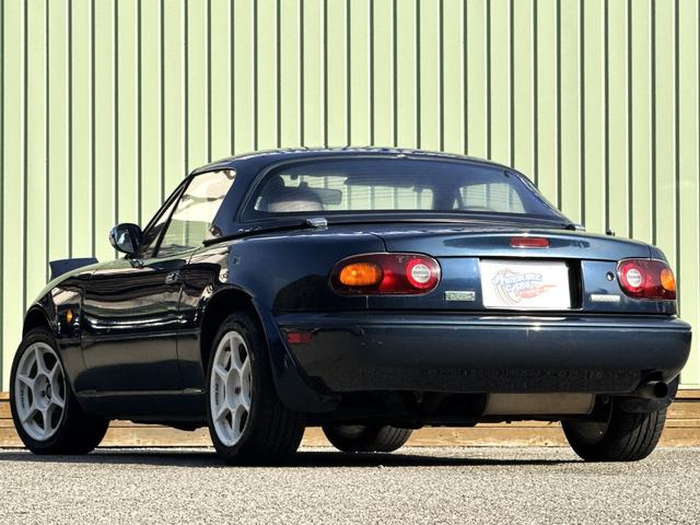 ユーノスロードスター B2リミテッド /5MT/1000台限定車/トワイライトブルーマイカ/ハードトップ/タイベル交換/幌付き/P1Racing 15AW/エアコン動作確認/リトラ動作確認/PW動作確認/オーディオ/社外スピーカー/ETC(12枚目)