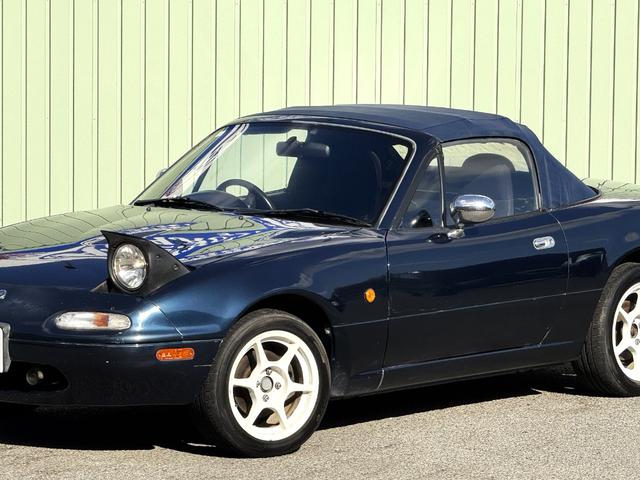 ユーノスロードスター B2リミテッド /5MT/1000台限定車/トワイライトブルーマイカ/ハードトップ/タイベル交換/幌付き/P1Racing 15AW/エアコン動作確認/リトラ動作確認/PW動作確認/オーディオ/社外スピーカー/ETC(20枚目)