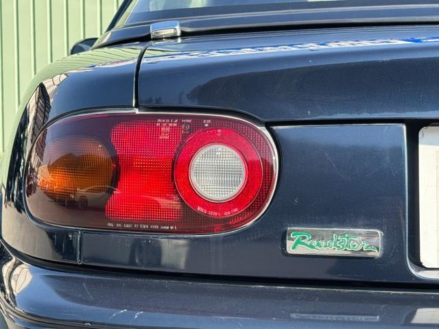 ユーノスロードスター B2リミテッド /5MT/1000台限定車/トワイライトブルーマイカ/ハードトップ/タイベル交換/幌付き/P1Racing 15AW/エアコン動作確認/リトラ動作確認/PW動作確認/オーディオ/社外スピーカー/ETC(35枚目)