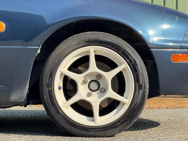 ユーノスロードスター B2リミテッド /5MT/1000台限定車/トワイライトブルーマイカ/ハードトップ/タイベル交換/幌付き/P1Racing 15AW/エアコン動作確認/リトラ動作確認/PW動作確認/オーディオ/社外スピーカー/ETC(40枚目)