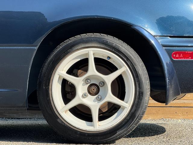 ユーノスロードスター B2リミテッド /5MT/1000台限定車/トワイライトブルーマイカ/ハードトップ/タイベル交換/幌付き/P1Racing 15AW/エアコン動作確認/リトラ動作確認/PW動作確認/オーディオ/社外スピーカー/ETC(45枚目)