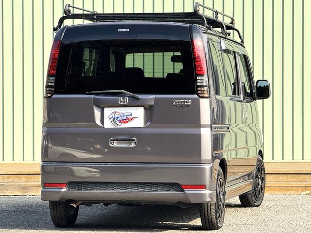 バモス Mターボ /ルーフキャリア/ROADMAX 14AW/24年製エナセーブタイヤ/ディスプレイオーディオ/茶革調シートカバー/2段式トランク/バックカメラ/ETC/キーレスエントリー/(2枚目)