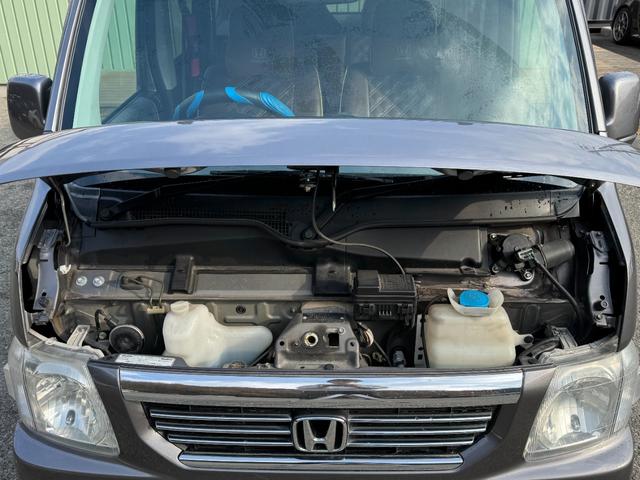 バモス Mターボ /ルーフキャリア/ROADMAX 14AW/24年製エナセーブタイヤ/ディスプレイオーディオ/茶革調シートカバー/2段式トランク/バックカメラ/ETC/キーレスエントリー/(40枚目)