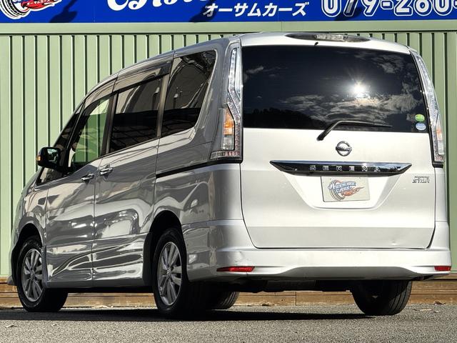 セレナ ハイウェイスター Sエディション 両側スライド片側電動ドア/ドラレコ/ディスチャージ/15AW/ETC/Wエアコン/3列シート/横滑り防止措置/修復歴なし(6枚目)