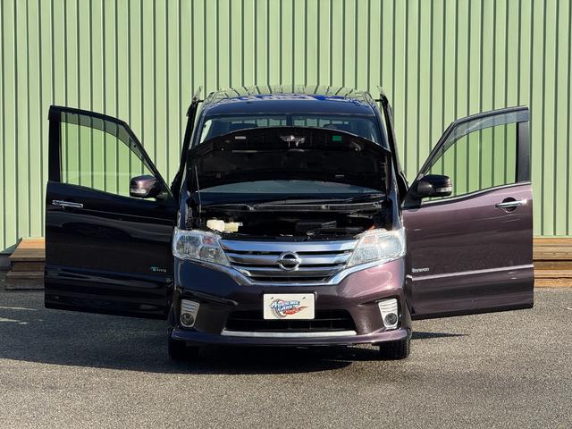 セレナ ハイウェイスター　Ｓ－ハイブリッド　Ｖセレクション　／禁煙車／修復歴なし／両側電動／ＡＬＰＩＮＥ１０インチ後席モニター／Ｗエアコン／フルセグ／Ｂｌｕｅｔｏｏｔｈ／ＣＤ／ＤＶＤ／Ｂカメラ／２３年製タイヤ／インテリキー／１６ＡＷ／クルコン／ＥＴＣ／（37枚目）