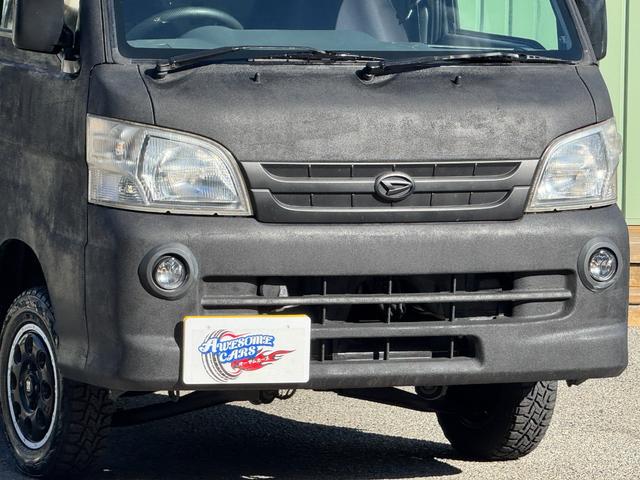 ハイゼットトラック ジャンボ　／５ＭＴ／４ＷＤ／ラプターライナー全塗装／リフトアップ／Ｘ－ＴＲＥＡＭ１４ホイール／トーヨー　ＯＰＥＮ　ＣＯＵＮＴＲＹタイヤ／ＡＬＰＩＮＥスピーカー／ＫＥＮＷＯＯＤ　ＣＤ（33枚目）
