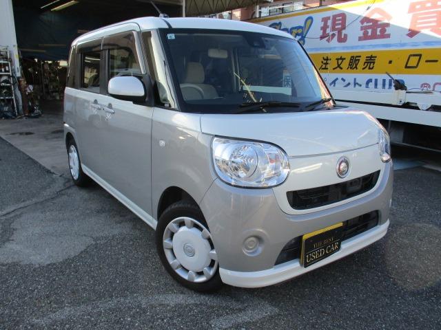 ムーヴキャンバス Ｘリミテッド　ＳＡＩＩＩ　ナビ　フルセグＴＶ　ドライブレコーダー　ＥＴＣ　オートライト　スマートキー　衝突軽減ブレーキ　両側パワースライドドア（2枚目）