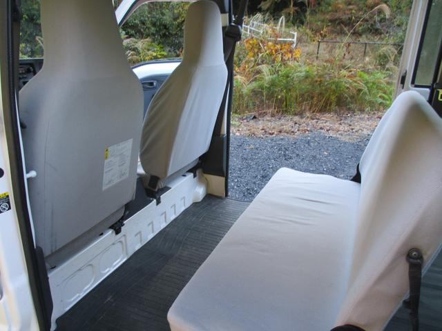 リアシートまわり