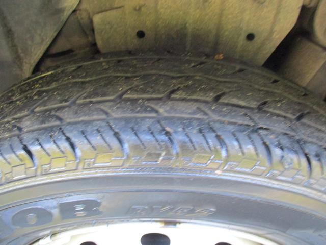 タイヤもまだ使えます。