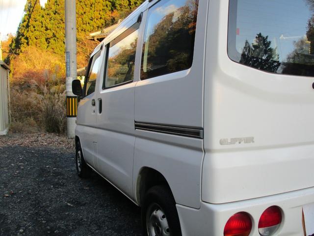 クリッパーバン DX 切り替え式4WD 5MT ワンオーナー ミニキャブ(9枚目)