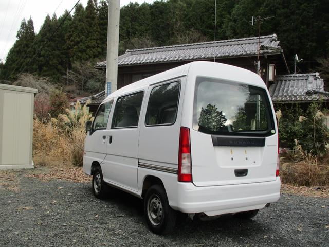 サンバーバン ＶＢ　エアコン　パワステ　オートマ　記録簿　ＴＶ１（4枚目）