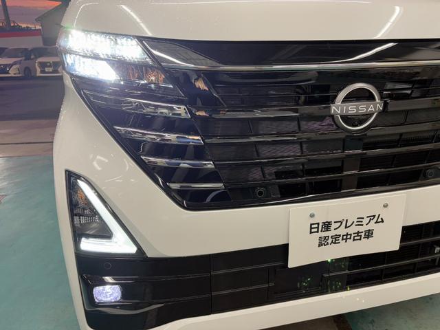 ルークス ハイウェイスター　Ｘ　左右ハンズフリーオート　アラウンドモニタ　９ワイドナビＴＶ　ＨＤＭＩ接続　ＥＴＣ　前＋車室内ドラレコ　純正１４ＡＷ　ＬＥＤ　前後踏み間違防止　当社新車店元展示試乗車　新車保証継承　日産認定保証２４ヶ月（53枚目）