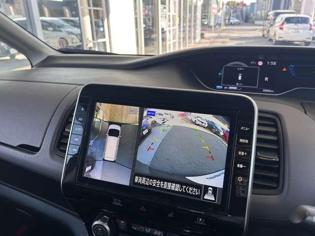 セレナ e-パワー ハイウェイスターV ☆防水シート☆左右ハンズフリーオート☆アラウンドモニター☆10ワイドナビTV☆後席11インチモニタ☆アダプティブLEDヘッドライト☆プロパイロット☆前後踏間違防止☆前後ドラレコ☆オートブレーキホールド(5枚目)