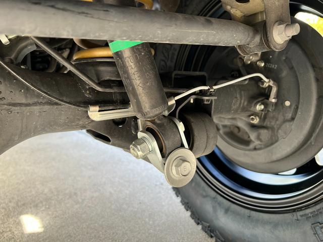 ショックはノーマルですがアップブラケットを使用しています