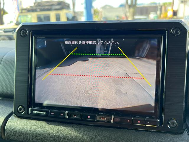 バックカメラ装備