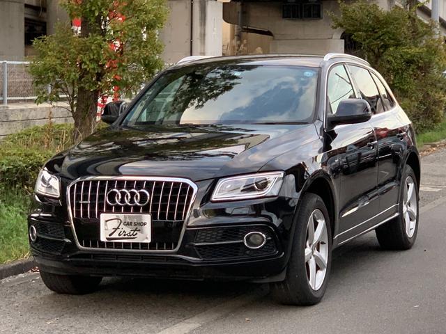 アウディ Q5 2.0TFSIクワトロ Sラインパッケージ 純正ナビ