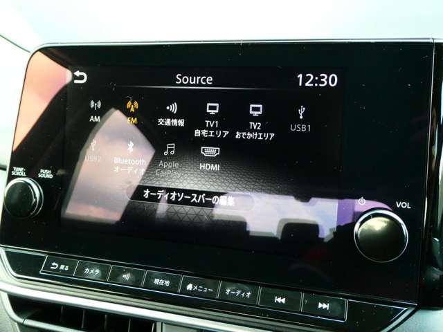 ノート １．２　Ｘ　衝突軽減ブレーキ　アラウンドビューモニタ　リアカメラ　衝突被害軽減ブレ－キ　全方位カメラ　ＥＴＣ付　ＬＥＤヘッドライト　レーンアシスト　インテリジェントキー　盗難防止システム　ワンセグＴＶ　ＴＶナビ　サイドカーテンエアバック　サイドカメラ（8枚目）