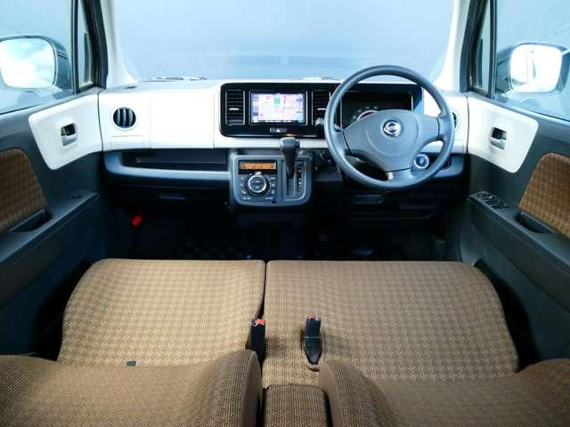 モコ 660 X 社外製メモリーナビ インテリジェントキー パワーウインド ATエアコン ナビテレビ イモビライザー 1オーナー デュアルエアバッグ ワンセグ スマキー 運転席エアバッグ キーレスエントリー メモリーナビ アルミ パワステ ABS(4枚目)