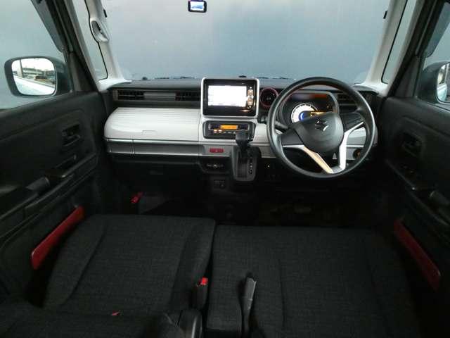 スペーシア ハイブリッド　Ｘ　衝突軽減ブレーキ　後方コーナーセンサー　デュアルセンサーブレーキＳ　両側パワードア　車線逸脱　スマートエントリー　ＥＴＣ車載器　ｉ－ｓｔｏｐ　フリーキー　ナビＴＶ　イモビライザー　ダブルエアバック　メモリーナビ　ＡＡＣ　運転席エアバッグ（4枚目）