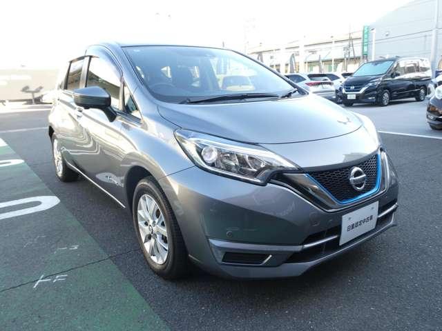 ノート 1.2 e-POWER X Vセレクション 衝突被害軽減B アラウンドカメラ ワンオ-ナ-車 運転席助手席エアバック エアバッグ 衝突被害軽減装置 イモビライザー LEDヘッドライト パワーウインドウ レーンアシスト ETC アルミホイール スマートキー(20枚目)