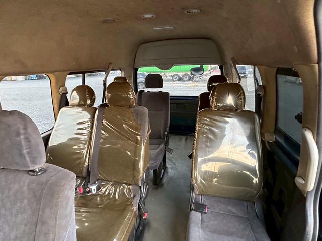 ハイエースワゴン グランドキャビン　１０人乗り　キーレス　純正ドラレコ　クリアランスソナー（16枚目）