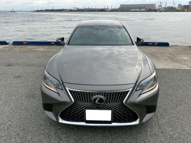 LS LS500h モデリスタエアロ(サイド、リア)純正ナビ TV パノラミックビューモニター レザーシート 純正20インチアルミホイール シートヒーター レーダークルーズ(4枚目)