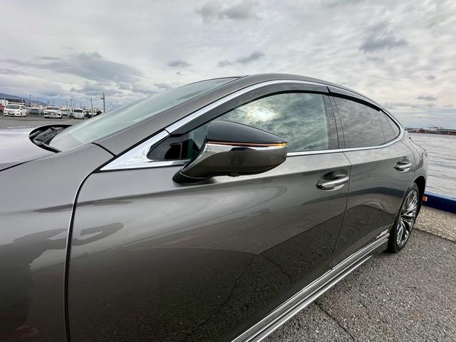 LS LS500h モデリスタエアロ(サイド、リア)純正ナビ TV パノラミックビューモニター レザーシート 純正20インチアルミホイール シートヒーター レーダークルーズ(10枚目)