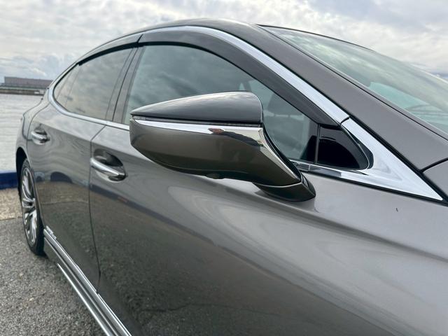 LS LS500h モデリスタエアロ(サイド、リア)純正ナビ TV パノラミックビューモニター レザーシート 純正20インチアルミホイール シートヒーター レーダークルーズ(13枚目)
