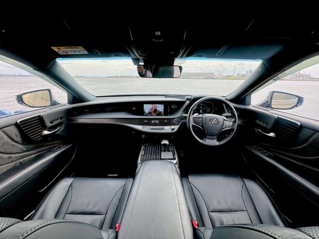 LS LS500h モデリスタエアロ(サイド、リア)純正ナビ TV パノラミックビューモニター レザーシート 純正20インチアルミホイール シートヒーター レーダークルーズ(15枚目)