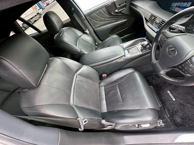 LS LS500h モデリスタエアロ(サイド、リア)純正ナビ TV パノラミックビューモニター レザーシート 純正20インチアルミホイール シートヒーター レーダークルーズ(18枚目)