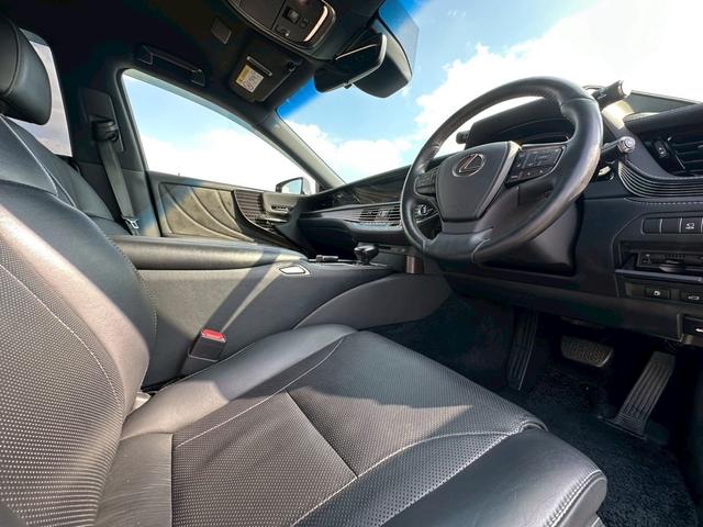 LS LS500h モデリスタエアロ(サイド、リア)純正ナビ TV パノラミックビューモニター レザーシート 純正20インチアルミホイール シートヒーター レーダークルーズ(24枚目)