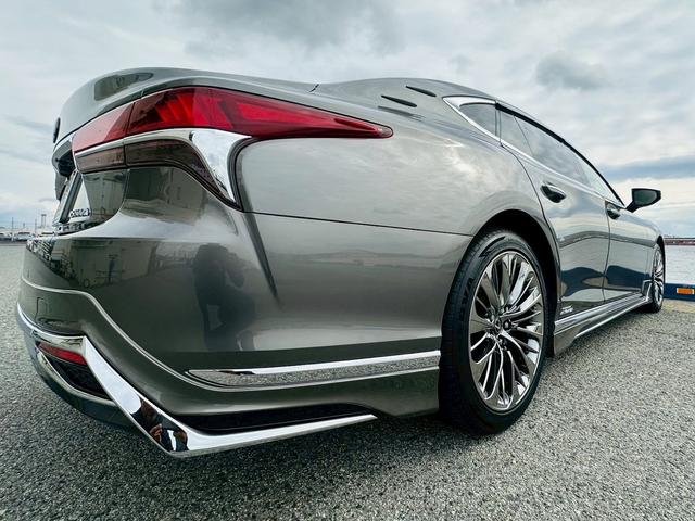 LS LS500h モデリスタエアロ(サイド、リア)純正ナビ TV パノラミックビューモニター レザーシート 純正20インチアルミホイール シートヒーター レーダークルーズ(46枚目)