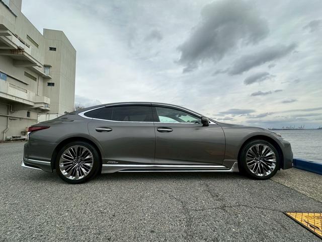 LS LS500h モデリスタエアロ(サイド、リア)純正ナビ TV パノラミックビューモニター レザーシート 純正20インチアルミホイール シートヒーター レーダークルーズ(48枚目)