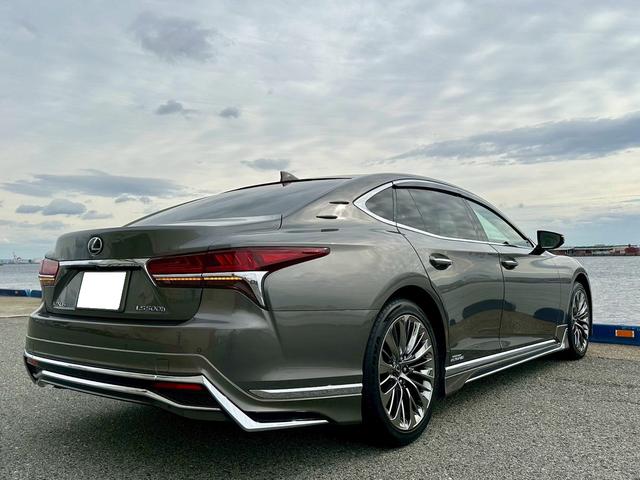LS LS500h モデリスタエアロ(サイド、リア)純正ナビ TV パノラミックビューモニター レザーシート 純正20インチアルミホイール シートヒーター レーダークルーズ(53枚目)