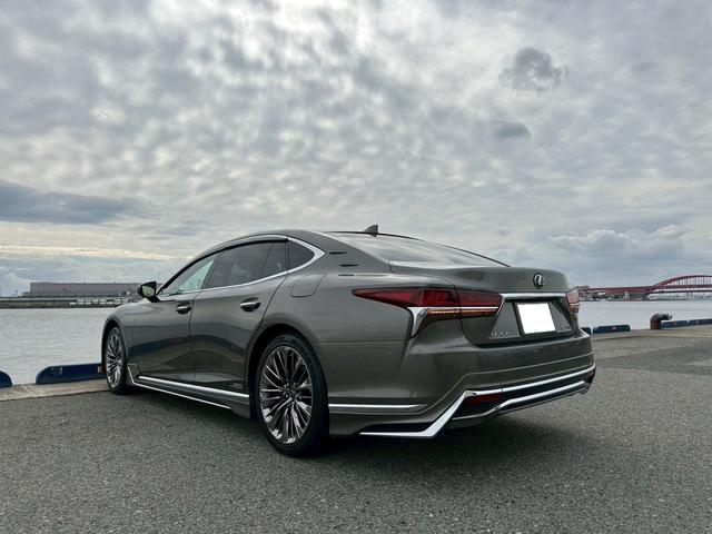 LS LS500h モデリスタエアロ(サイド、リア)純正ナビ TV パノラミックビューモニター レザーシート 純正20インチアルミホイール シートヒーター レーダークルーズ(54枚目)